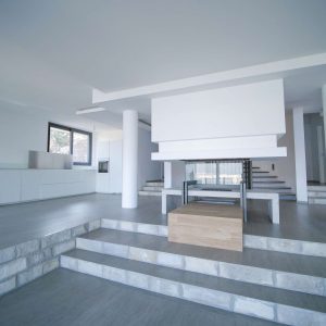 Modern villa  with a spectacular view