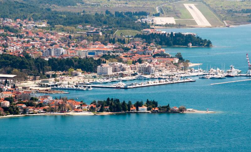 Tivat-airport landscapes Montenegro-first-eco-country-in-the-world