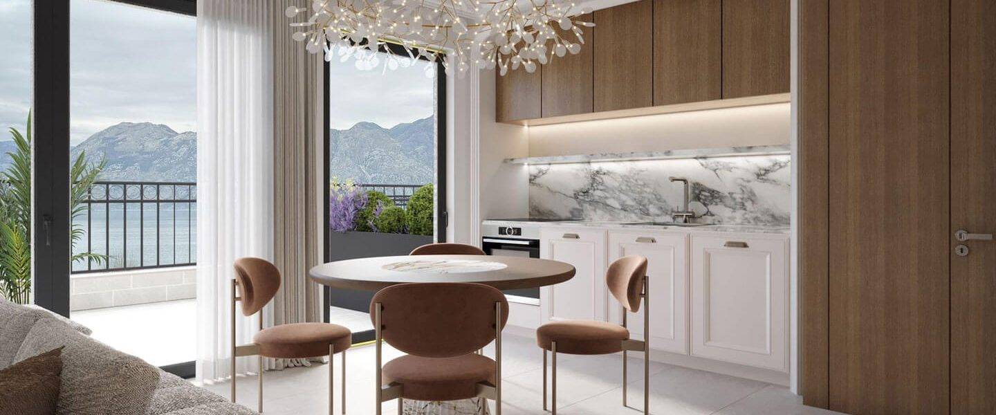 Three bedrooms penthouse apartment for sale in Saint Matthew place kotor montenegro 17