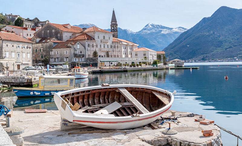 Perast a beauty of the adriatic balkan wanderlust astra real estate Montenegro