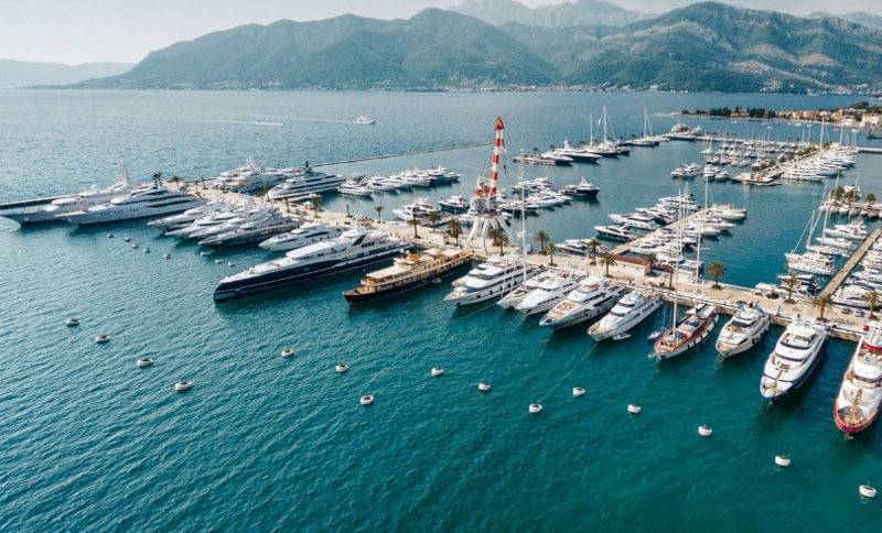 luxury marina porto-montenegro montenegro