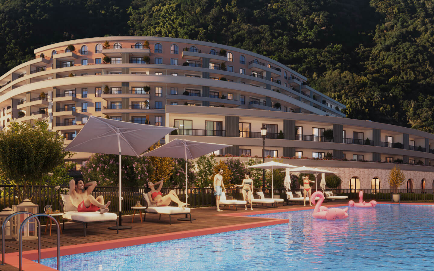 3 Bedrooms Apartment in Becici