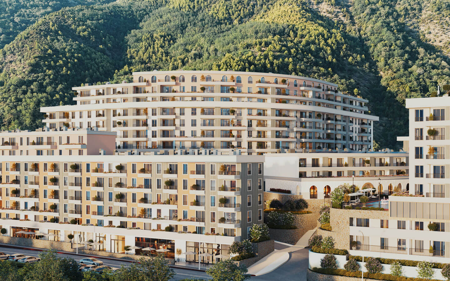 3 Bedrooms Apartment in Becici
