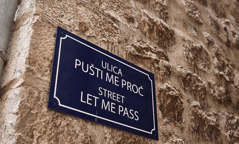 let me pass street sign kotor